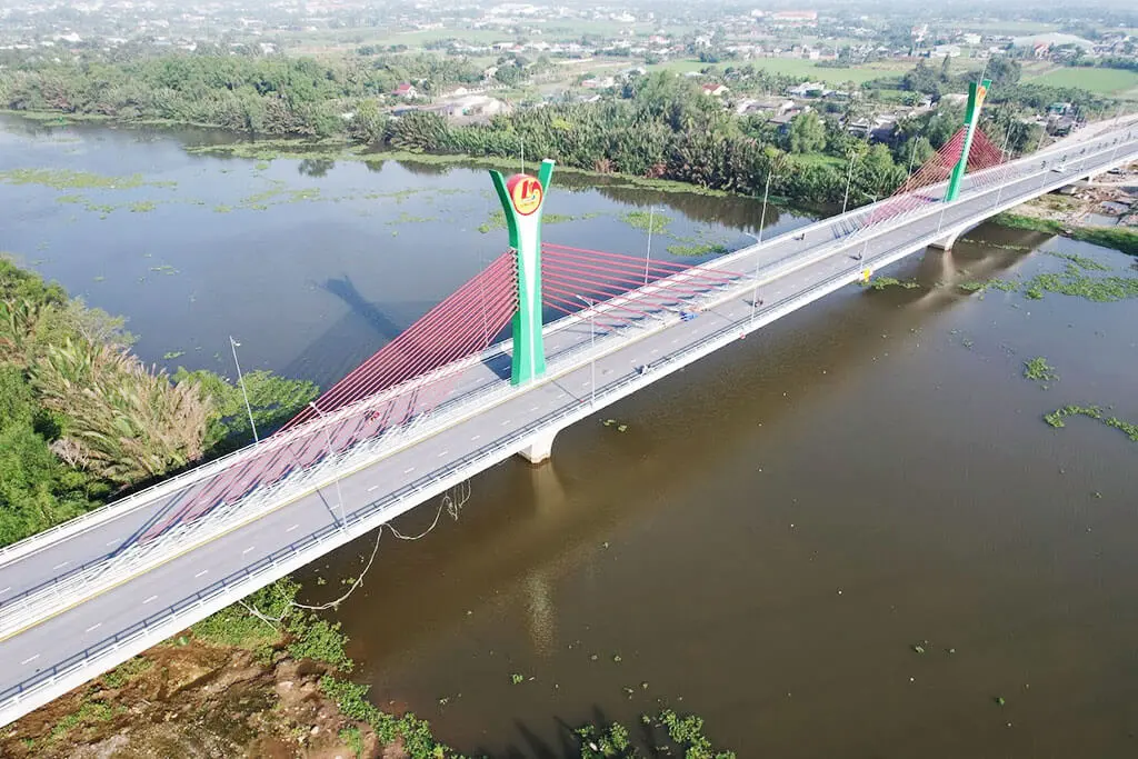 Vam Co Tay Bridge, Vietnam