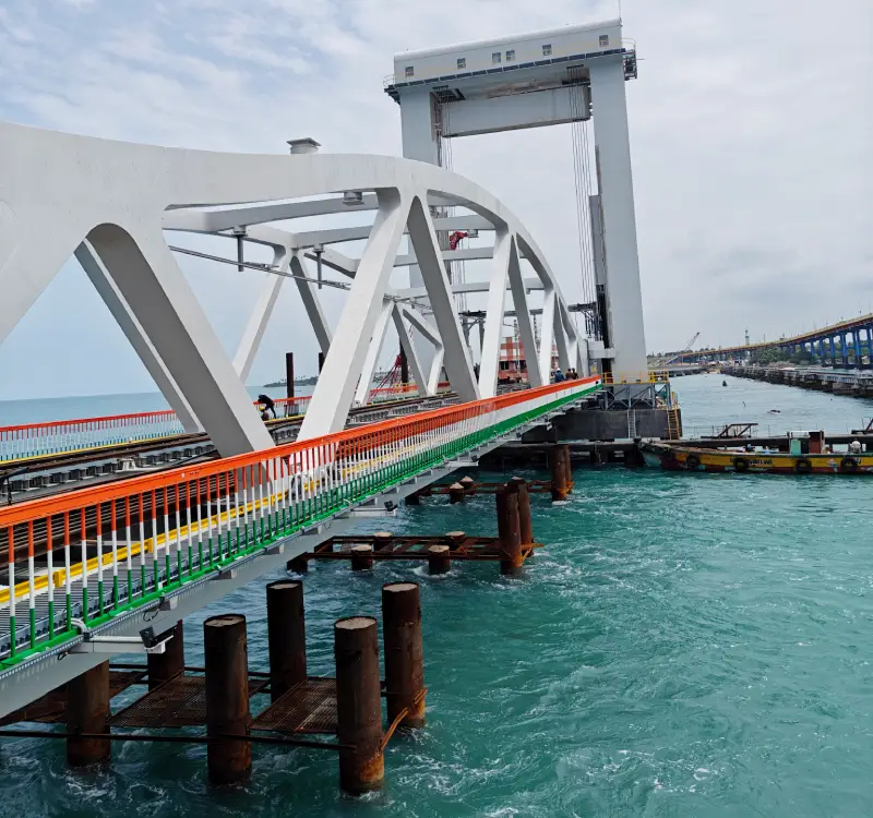 Pambam Bridge, Rameshwaram